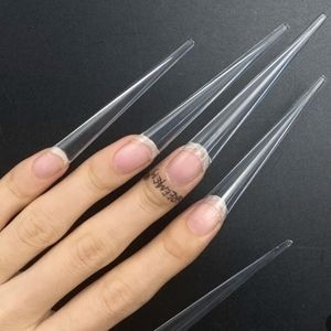 300pcs 4XL Pointed Sharp Nail XXL Stiletto Nail Tip